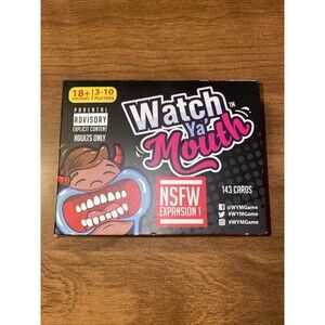 Watch Ya Mouth NSFW Adult Expansion 1 Card Game Pack for All Mouth Guard Games